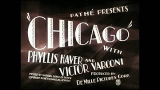 Chicago 1927 Color Classic Full Free Film Movie in HD