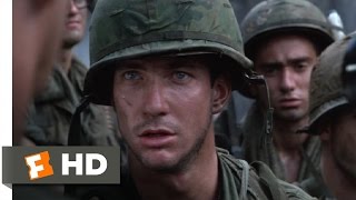 Hamburger Hill 810 Movie CLIP  You Havent Earned the Right 1987 HD