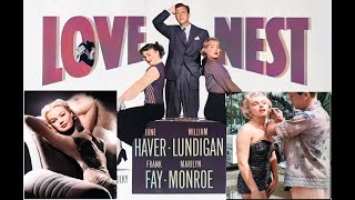 Love Nest 1951 Full Movie  Comedy Drama Colorized Movie  June Haver Frank Fay Marilyn Monroe