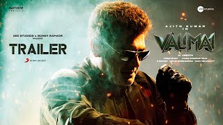 Valimai Official Trailer  Ajith Kumar  Yuvan Shankar Raja  Vinoth  Boney Kapoor  Zee Studios