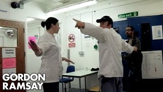 Gordon Ramsays Assistant Holds Her Own In A Prison Argument  Gordon Behind Bars