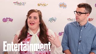 Aidy Bryant Says She Relates To Her Danger  Eggs Character  SDCC 2017  Entertainment Weekly