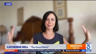 Catherine Bell Spills on the cast  kissing happening on Good Witch