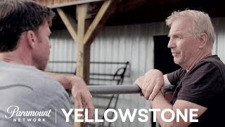 Kevin Costner on Yellowstone  Working w Taylor Sheridan  Paramount Network