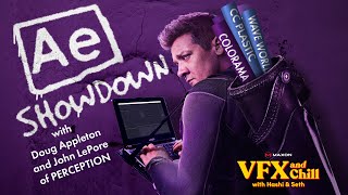 VFX and Chill  Hawkeye Titles and CC Showdown with Perceptions Doug Appleton and John LePore