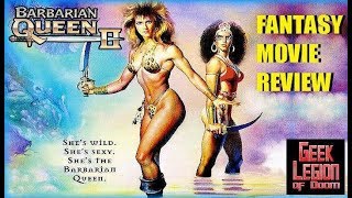 BARBARIAN QUEEN II  THE EMPRESS STRIKES BACK  1990 Lana Clarkson  Fantasy Movie Review
