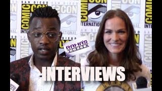 My Interviews with Trezzo Mahoro and Kelly Overton about VAN HELSING Season 3