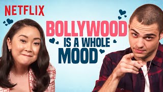 Noah Centineo  Lana Condor react to SRK  Iconic Bollywood Scenes  Netflix India