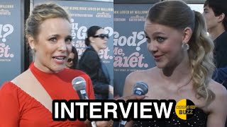 ARE YOU THERE GOD ITS ME MARGARET LA Red Carpet Interviews Rachel McAdams Elle Graham and More