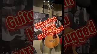 Nirvanas MTV Unplugged Guitars Krist Novoselics Bass  Pat Smears Nirvana MTVUnplugged