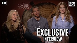 Kristen Connolly Jesse Williams Anna Hutchison  The Cabin in the Woods Exclusive Interview