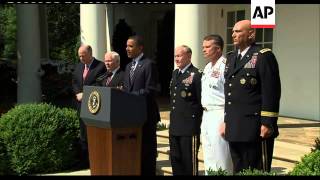 Obama picks Martin Dempsey as chairman Joint Chiefs of Staff