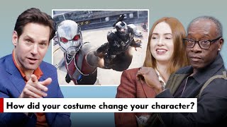 Avengers Endgame Cast Answers Fan Questions Paul Rudd Don Cheadle  Karen Gillan