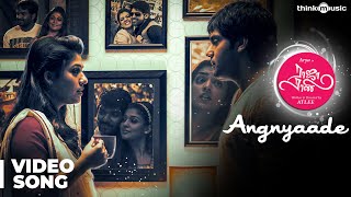 Raja Rani  Angnyaade Video Song  Aarya Nayanthara Jai Nazriya  GV Prakash Kumar  Atlee