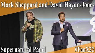 Supernatural  Mark Sheppard and David HaydnJones  Full PanelQA  Salt Lake FanX 2022