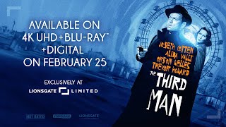 The Third Man 75th Anniversary Collectors Edition 4K SteelBook  Official Trailer