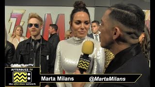 SHAZAM World Premiere interview with Marta Milans
