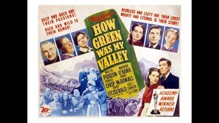 How Green Was My Valley 1941 Walter Pidgeon and Maureen OHara