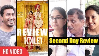 Toilet Ek Prem Katha Second Day Review  Akshay Kumar Bhumi Pednekar  Latest Movie Review