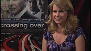 Alice Eve Crossing Over Interview 2009