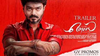 Mersal  Trailer  Vijay Nithya Menon  A R Rahman  Atlee kumar