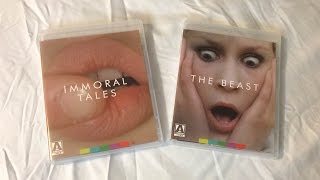 Immoral Tales  The Beast  Arrow Video 19741975 Blu Ray Unboxing Review