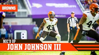John Johnson III Micd Up vs Vikings