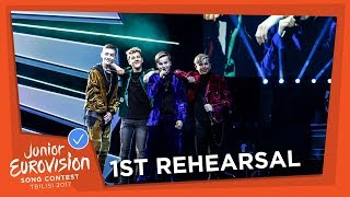 THE NETHERLANDS   EXCLUSIVE REHEARSAL FOOTAGE  FOURCE  LOVE ME  JUNIOR EUROVISION 2017