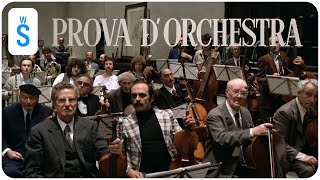 Prova dorchestra  Orchestra Rehearsal 1978  Scene The conductor