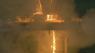 Can Steel Extinguish A 4000F Thermite Flame  Street Science