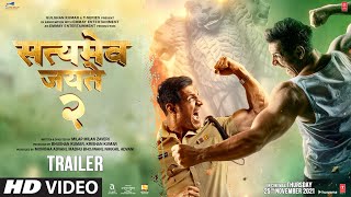 Satyameva Jayate 2 OFFICIAL TRAILER John Abraham Divya Khosla Kumar  Milap Zaveri  Bhushan K