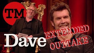 Taskmaster S7 EP8  EXTENDED OUTTAKE  Rhods Creepy Video of Greg Davies  Dave