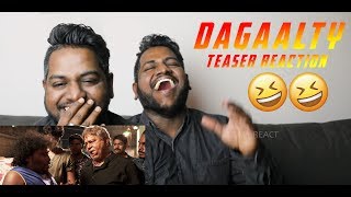 DAGAALTY Teaser Reaction  Malaysian Indian  Santhanam  Ritika Sen  Yogi Babu  Vijay Anand  4K