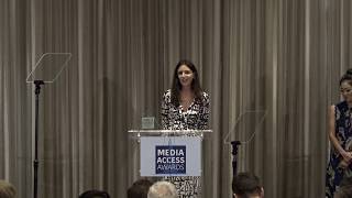 Robia Rashid at the 2017 Media Access Awards