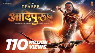 Adipurush Official Teaser Hindi  Prabhas  Saif Ali Khan  Kriti Sanon  Om Raut  Bhushan Kumar