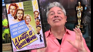 CLASSIC MOVIE REVIEW Oscar Winning Comedy A LETTER TO THREE WIVES  from STEVE HAYES