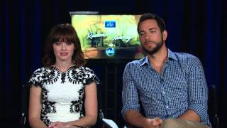 Interview with Alexis Bledel and Zachary Levi Remember Sunday HallmarkHallofFame ABC