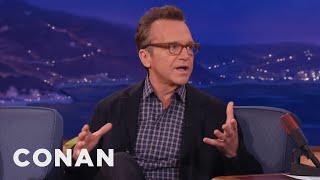 Tom Arnold Works Out With Arnold Schwarzenegger  CONAN on TBS