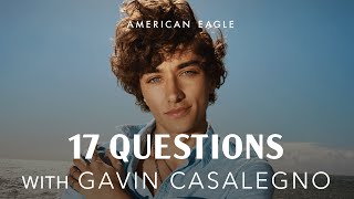 17 Questions with Gavin Casalegno  American Eagle