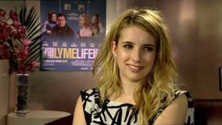 Emma Roberts talks about teen struggles fashion and TV shows in UK interview for Lymelife