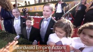 Kids of Boardwalk Empire at the 18th Annual SAG Awards