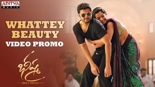 Whattey Beauty Video Promo  Bheeshma Movie  Nithiin Rashmika Venky Kudumula  Mahati Swara Sagar