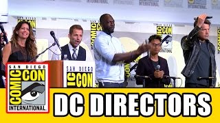 DC Comic Con Directors Ben Affleck Patty Jenkins Zack Snyder David Ayer Rick Famuyiwa James Wan