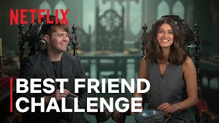 Anya Chalotra and Joey Batey Take The Best Friend Challenge  The Witcher  Netflix