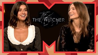The Witcher Stars Anya Chalotra  Freya Allan Play A Game of MTV Yearbook  MTV Movies