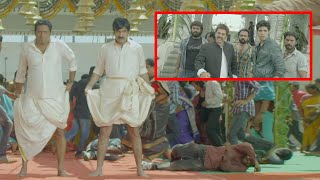 Ravi Teja  Prakash Raj Ultimate Fight Scene  Yevanda Balupu Tamil Movie Scenes