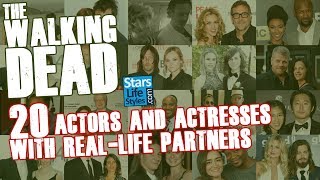 The Walking Dead  20 Actors And Actresses With Their Real Life Partners  Celebrity Couples