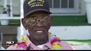 Austins Richard Overton nations oldest veteran celebrates 110th birthday