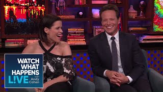 Scott Wolf And Neve Campbell On Their Party Of Five Castmates  WWHL