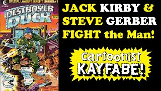 Destroyer Duck 1  Jack Kirby  Steve Gerber Fight the Man